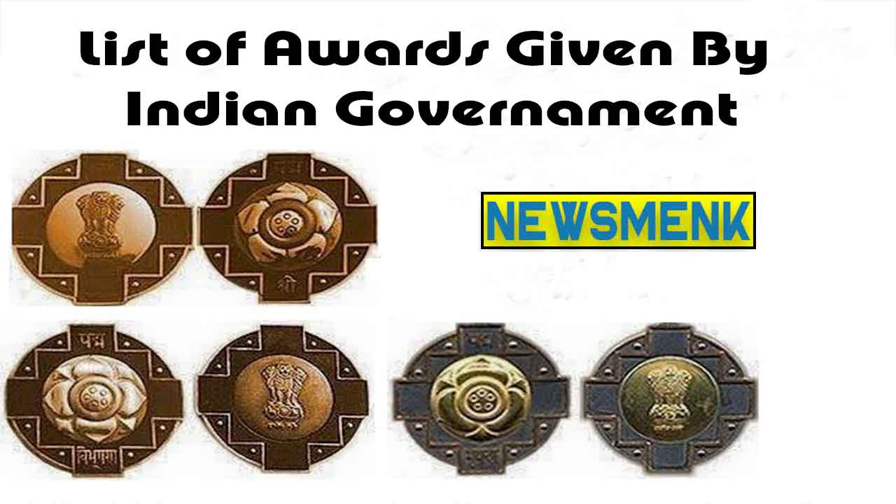 list_of_awards_given_by_indian_government