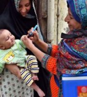Announcing the resumption of anti polio campaign from May 23