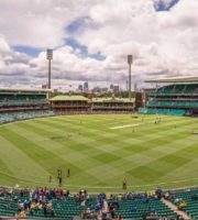 The call to prayer also resounded at the Sydney Cricket