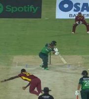 Pakistans batting continues against West Indies