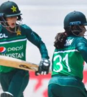 Record opening partnership of Pakistani batsmen in Pak Sri Lanka Womens