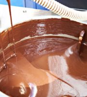 Two employees were rescued after falling into a chocolate tank