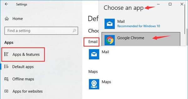 Solved Unable to change default apps in Windows 10